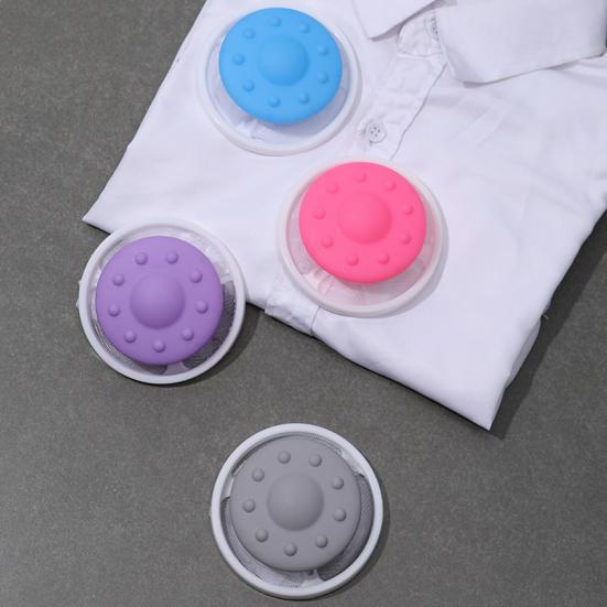 Yousheng 4Pcs Hair Catcher Floating Mesh Washing Machine Hair Removal Mesh Bag Reusable Sustainable Laundry Lint Traps