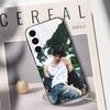 N-Nick He Yu Jin Chao Phone Case For Samsung Galaxy A73,A72,A71,A70,A53,A52,A51,Soft Silicone Black Cover