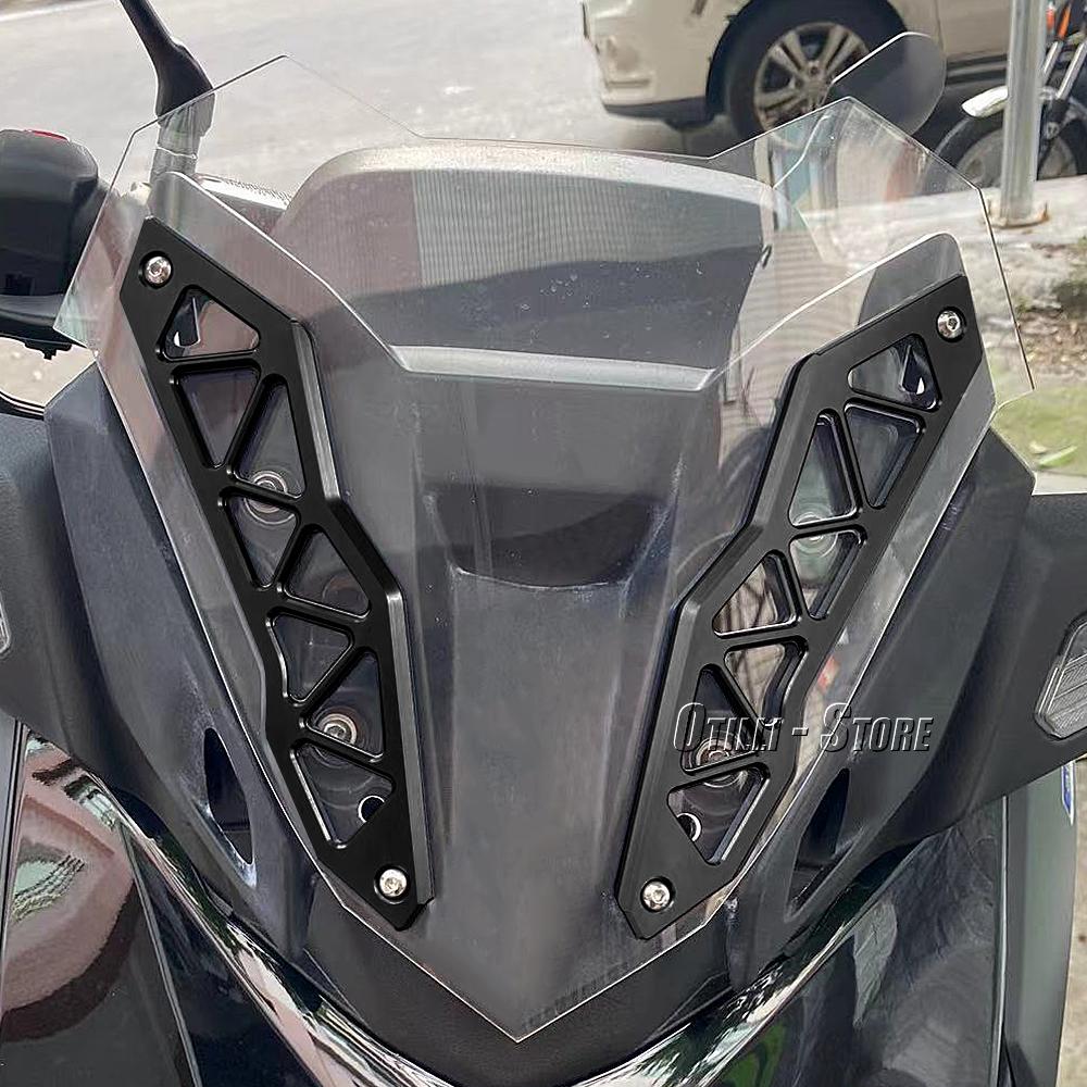 Motorcycle Accessories CNC For Yamaha XMAX300 XMAX 300 X-Max300 X-MAX 300 2023 2024 Decorative Strip Support Windshield Bracket