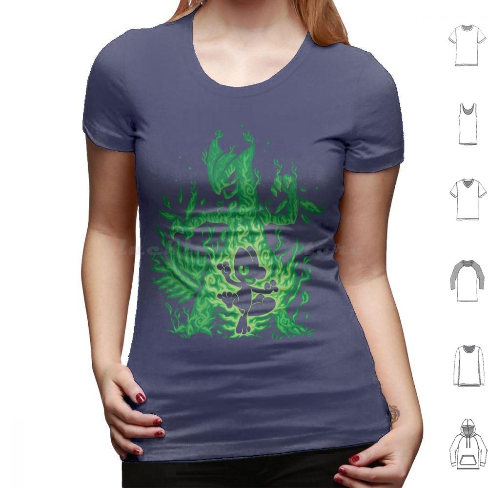 Silhouette : Grass Lizard Evolution T Shirt Big Size 100% Cotton Silhouette Evolution Generation 3 Pókèmón P ? K ? Chü Tr ? ? ?