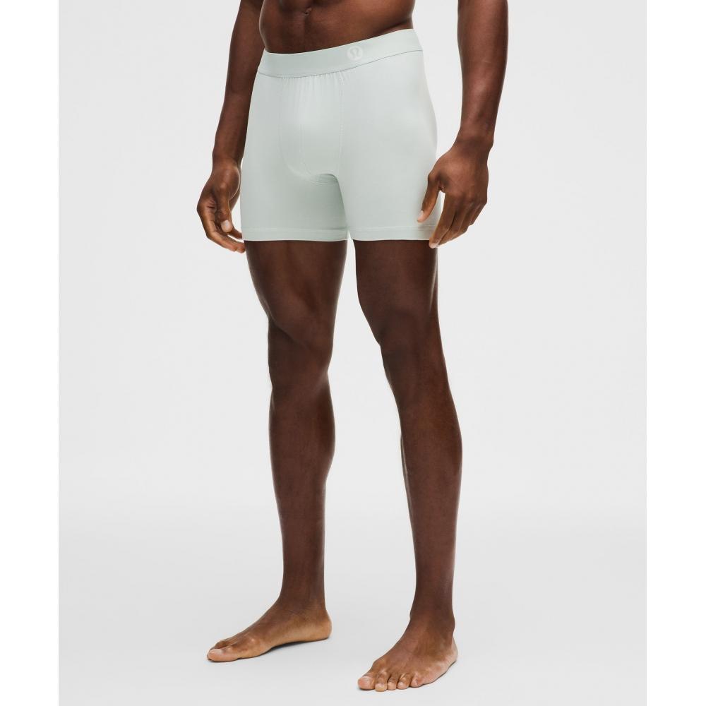 Lululemon Always In Motion Boxer 5   5 Pack Club Blue Pelican sInatra Blue Heathered Sheer Violet Heathered Silver Drop