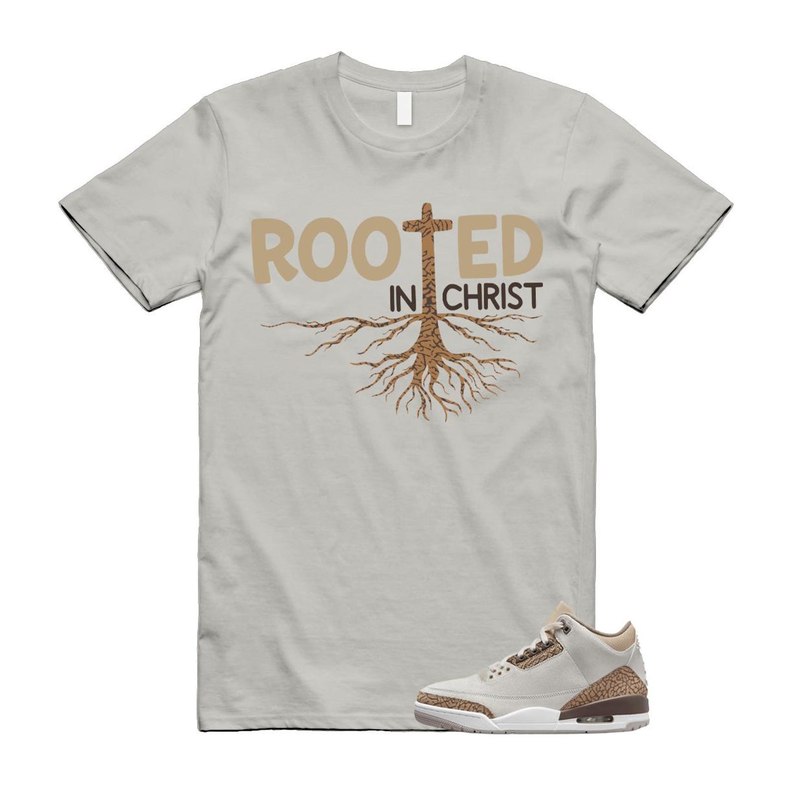 3 Palomino Light Orewood Brown British Tan T Shirt Match ROOTED S