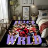 Juice Wrld: Legacy Music Passion Carpet Printing Suitable for All Seasons Bathroom Mat Fashion Office Chair Cushion