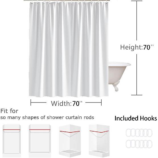 Italian European Shower Curtain Tuscany Architecture Greece City Town Scene Vintage Spring Floral Italy Mediterranean Green Plant Bathroom Curtain