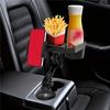 Rotatable Car Cup Holder Tray Adjustable Drink Stand Portable Car Tray Table  Vehicles