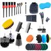 Electric Drill Brush Head 35-Piece Cleaning Set for Floor, Wall, Disc, Corner, and Gap