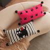 Cute cat sofa waist pillow bedside cushion living room long throw pillow cartoon car pillow
