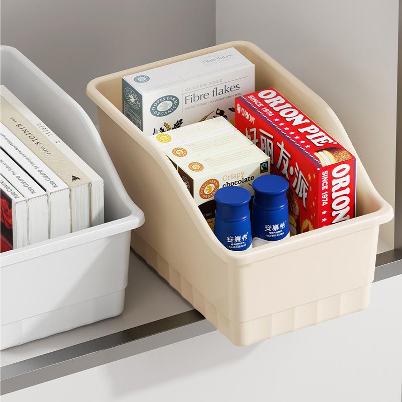 Wheeled Kitchen Cabinet Storage Box - Large Capacity Multifunction Organizer for Miscellaneous Household Items