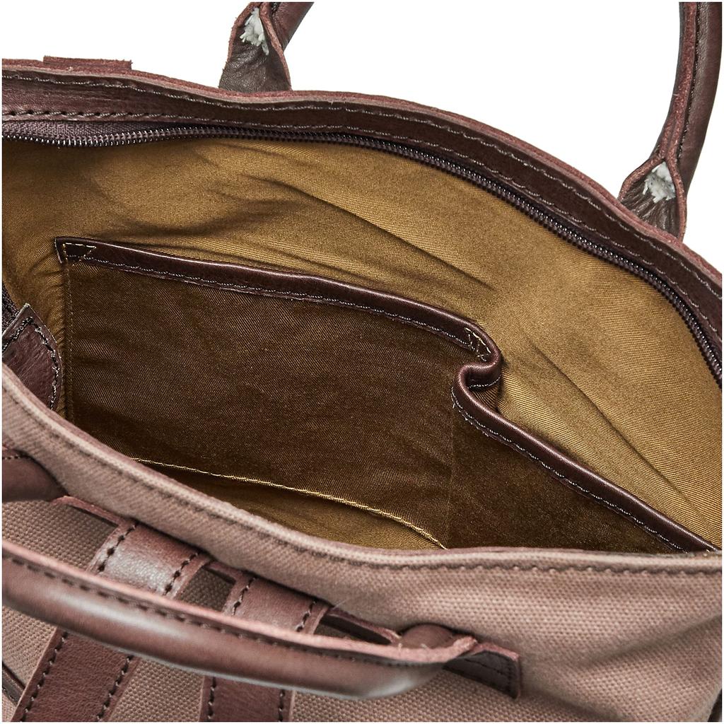 Leather Backpack Brown One Size [Peak Speak] YS-9106 Women's