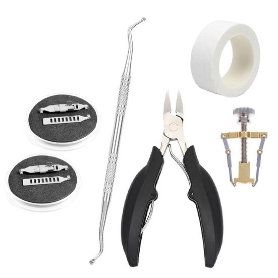 1 Set Useful Nail Buckle Adjustable Toenail Correction Lifter Tool