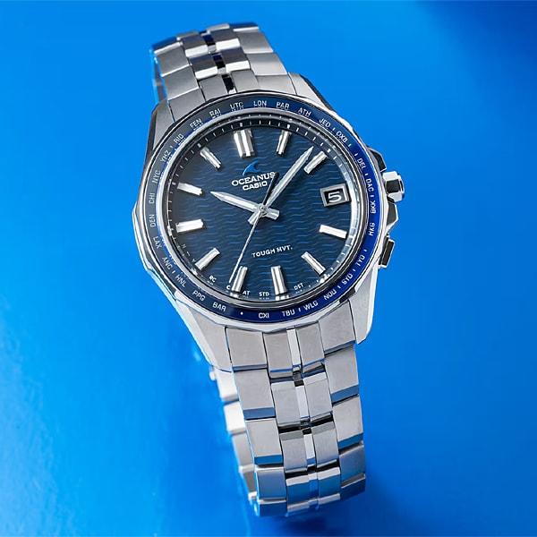 Casio Orologio da uomo OCEANUS OCW-S400-2AJF [OCEANUS Manta OCW-S400] rotondo argento titanio analogico