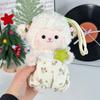 Cute Sleeping Lamb Plush Toy Soothing Doll for Kids Sleep Mini Sheep Stuffed Animal
