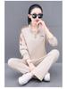 Women's Casual Two-Piece Set - 2025 Spring/Autumn New Style for Square Dance, Plus Size Sportswear