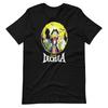 GRAF DRACULA Schwarzes Grafik-T-Shirt Kurzarm Unisex 100% Baumwolle T-Shirt Herren-T-Shirts Top