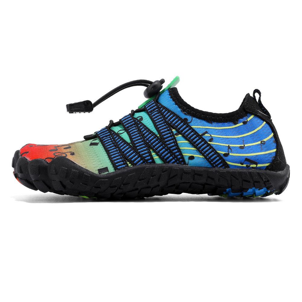 2021 Новая детская пляжная обувь Дышащая обувь для заброда Легкая обувь для дайвинга — фото 6