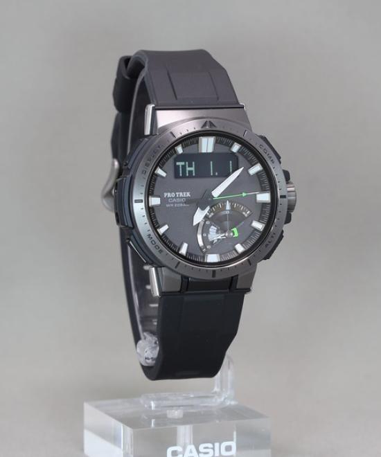 Casio Pro Trek PRW-70Y-1JF – Solar Radio-Controlled Hiking Watch with Triple Sensor