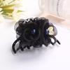 Elegant Mesh Flower Hair Claw Clip Large Floral Hair Clips Strong Hold Nonslip Grip For Thick Hair Styling Women Girls