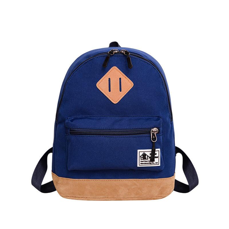 Roztomilý školní batoh z oxfordské látky pro děti v různých barvách, unisex design