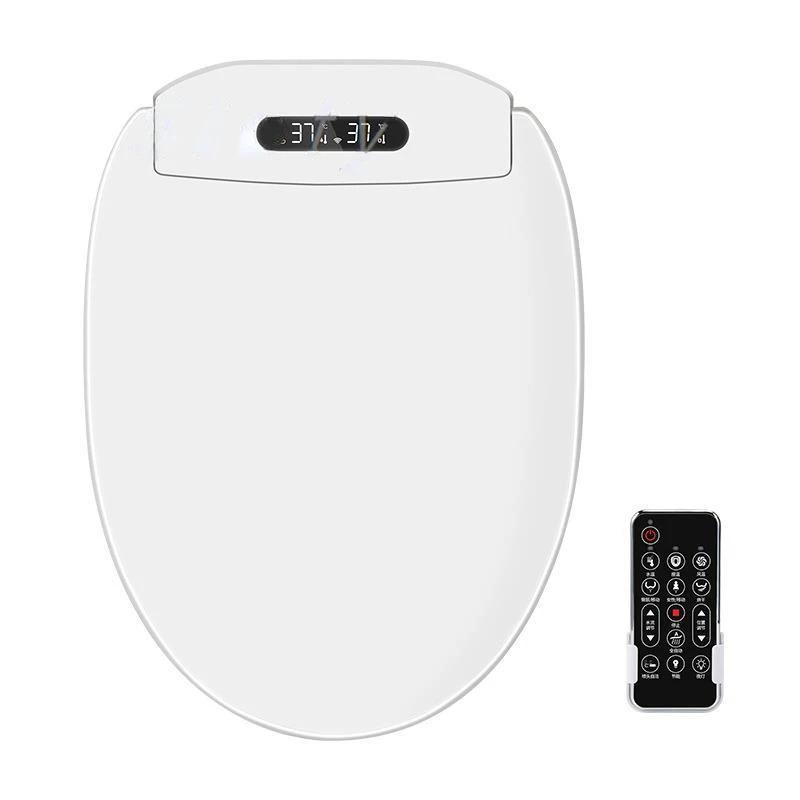 Smart Toilet Bowl Remote Control Toilet Cover Dryer Water Wind Temperature Universal Toilet Lid For Bathroom Smart Bathroom WC
