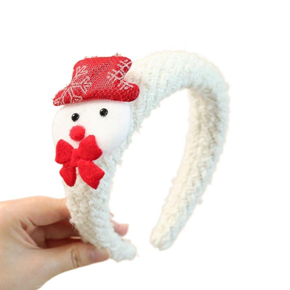 Merry Chritmas Santa Claus Hair Hoop Xmas Antler Hair Hoop Christmas Headband  Costume Prop