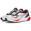 Puma Rs-Metrisk Mesh Rund Tå Snøresko Demping Lav Topp Livsstilsko Unisex sneakers Hvit Svart Rød 386169-02
