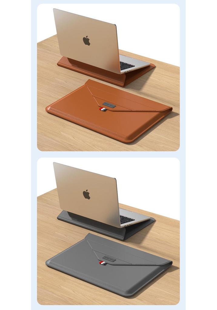 Husă MacBook: Carcasă de Protecție și Suport din Piele Ultra-Subțire pentru Laptopuri