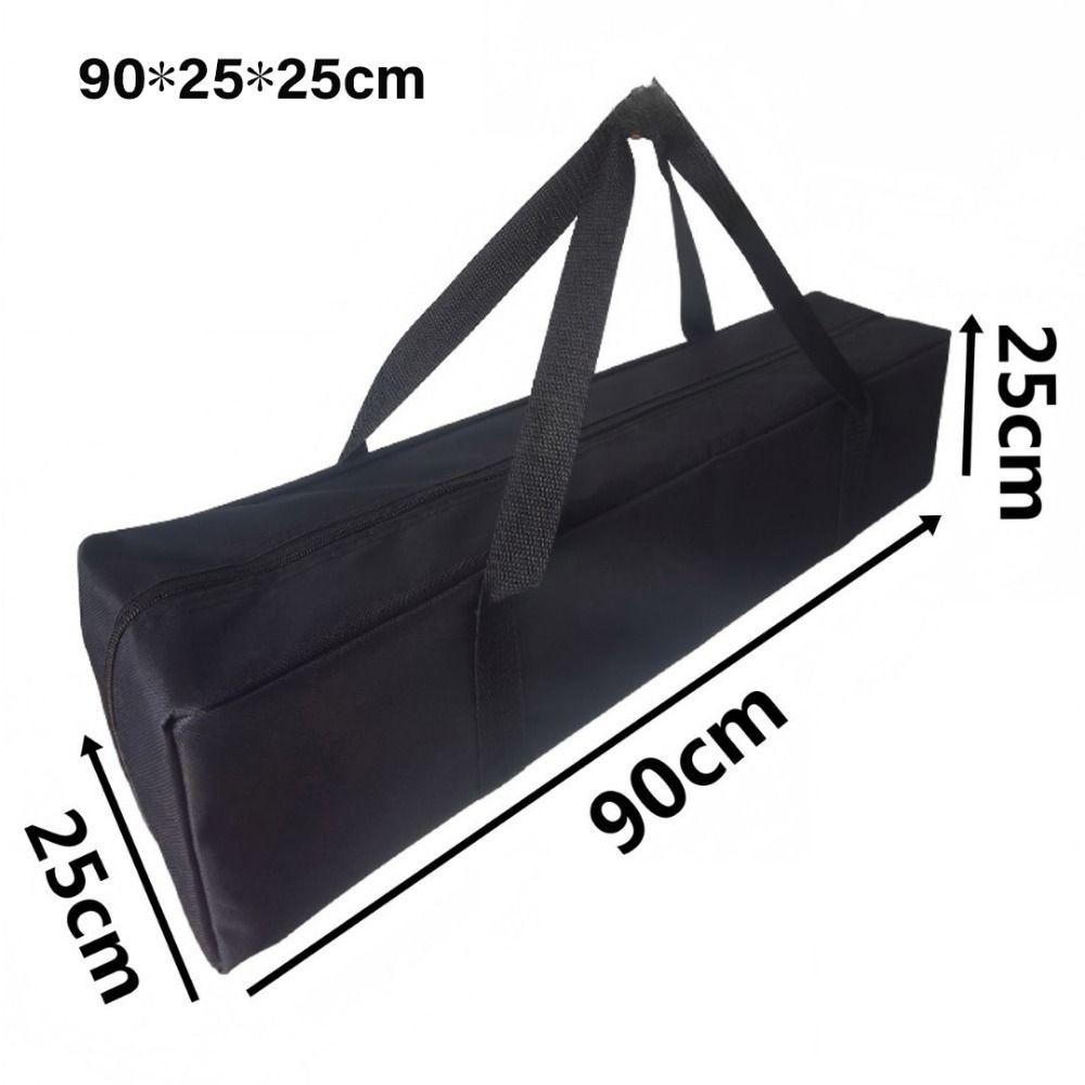 Borsa Grande in Tessuto Oxford per Attrezzi di Stoccaggio Multicolore con Palo per Tenda da Sole in Tela Forniture per Esterni