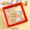 Mid-Autumn Festival Cloud-Stepping Rabbit Keychain