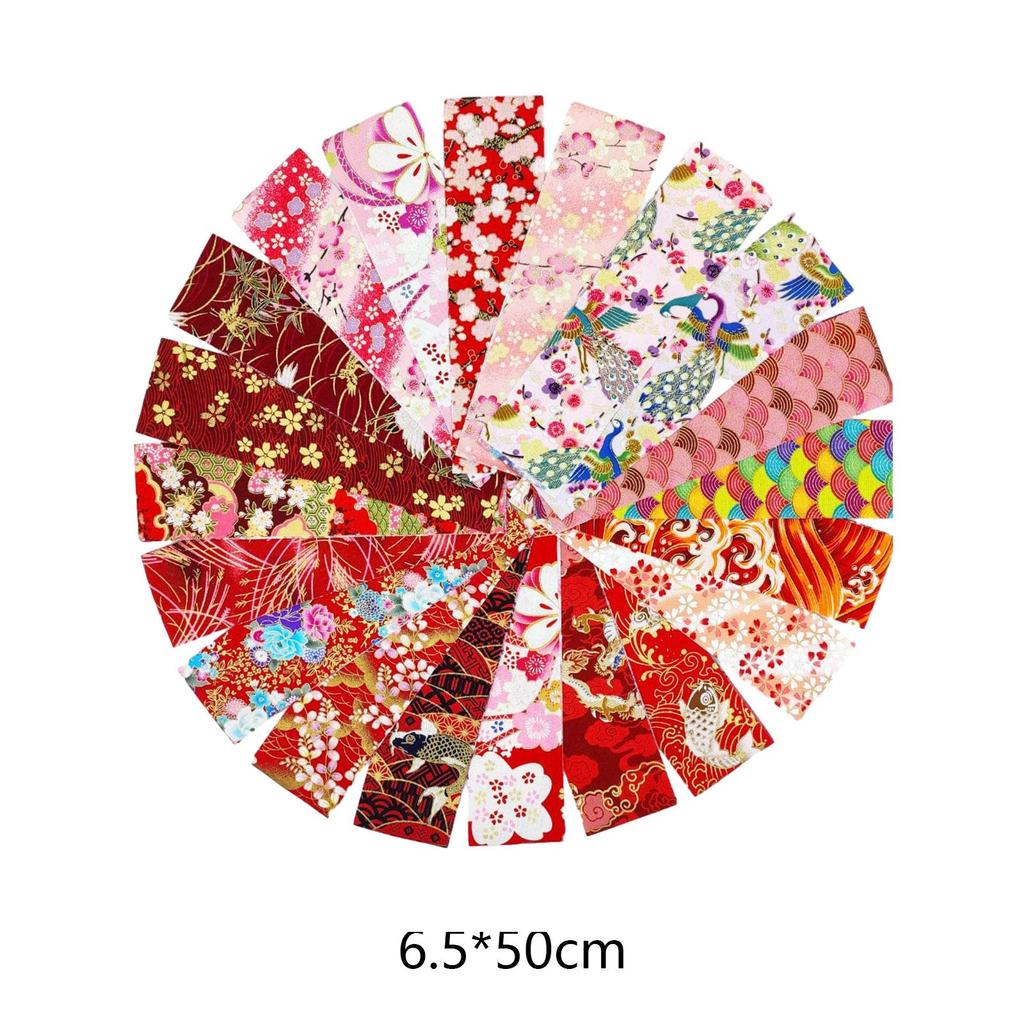 20-teiliger Quiltstoff, multifunktional, weich, stilvoll, für Kunsthandwerk, mehrfarbige Jelly Roll-Streifen zum Quilten, Nähen von Kleidung, DIY-Geldbörsen