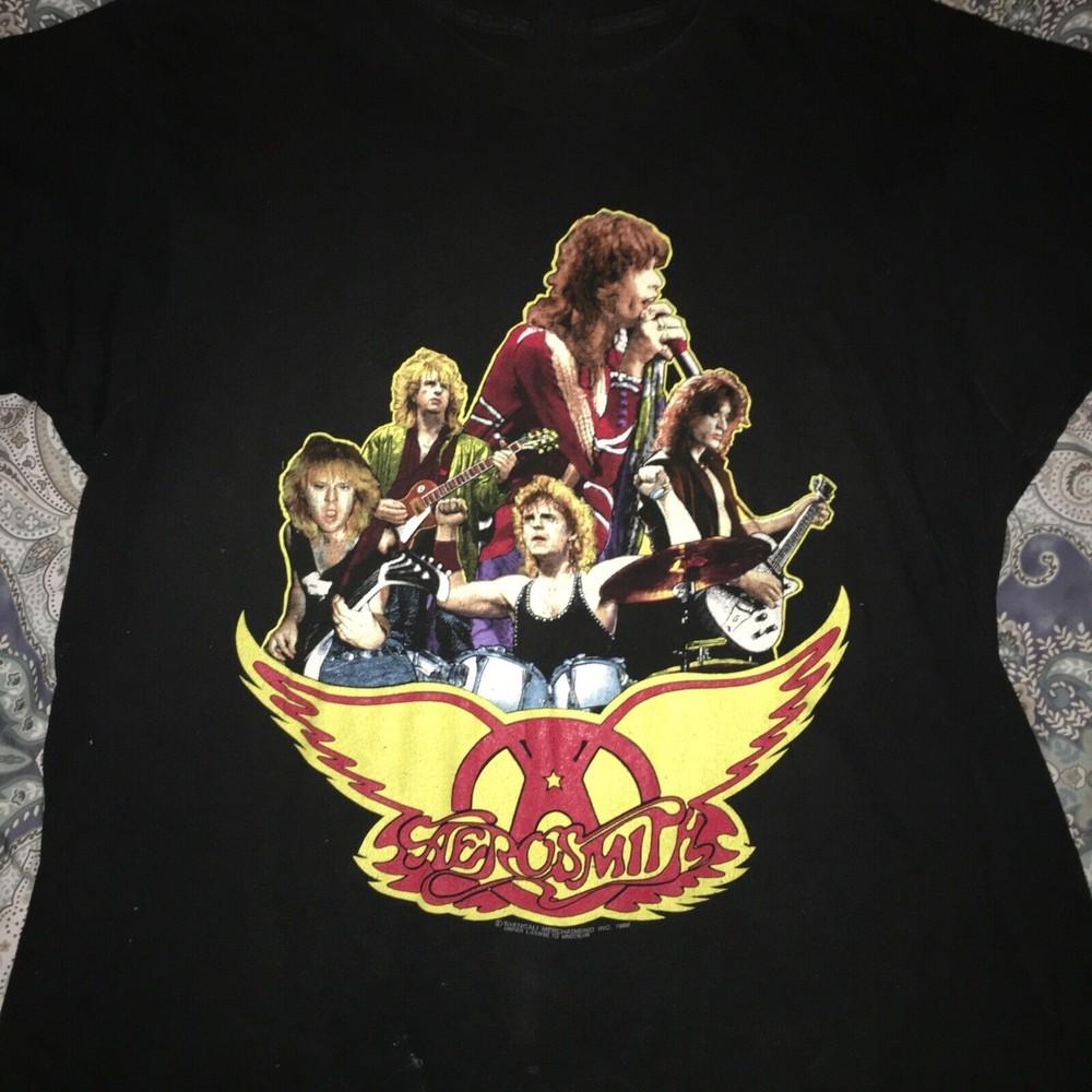 New Popular Aerosmith Band Band Member Black S-235XL T-Shirt LW61 Unisex T-Shirt XXL