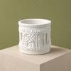 Yousheng Mini Roman Column Planter, Vintage Embossed Flower Pot, Small Greek Pillar Shaped Plant Container for Indoor Outdoor, Home Garden Decor