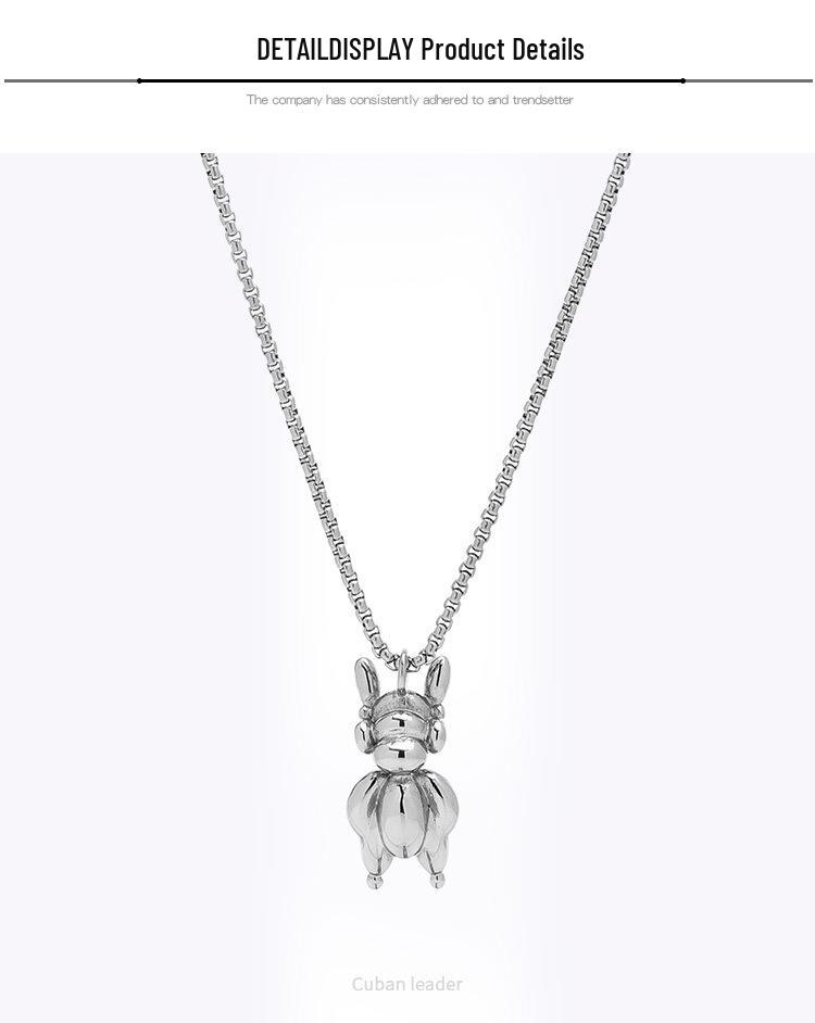 Twelve Zodiac Dragon Titanium Steel Necklace - European & American Original Design