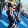 Crotchless Bodystocking Black Man Gay Transparent Net Clothes Sexy Lingerie Bodysuit One Piece Stockings Erotic Sissy Costumes