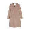 JNBY Women's Loose V-Neck Wool Cashmere Blend Winter Coat