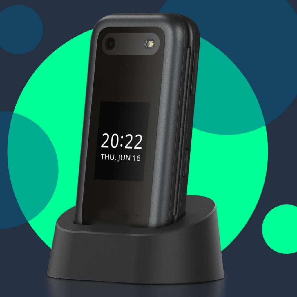 2,8-Zoll Senioren-Klapphandy - GSM Dual-SIM, 2G-Tastatur für Ältere