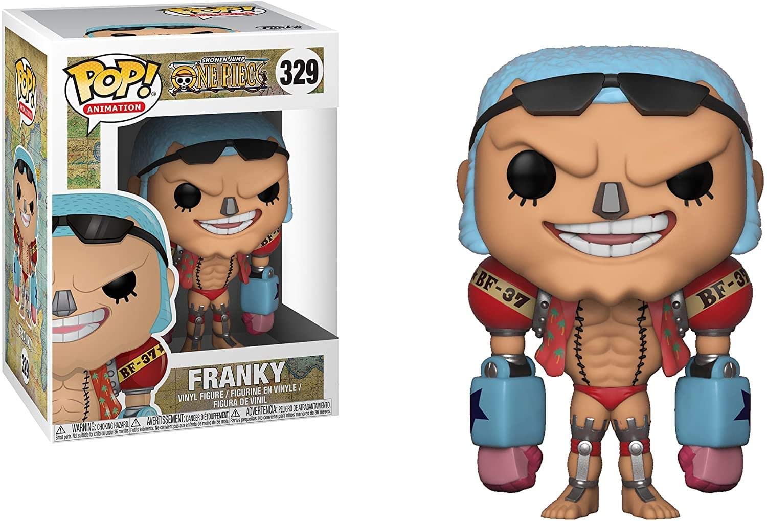 

FUNKO One Piece S2 Franky POP! ANIMATION - синий