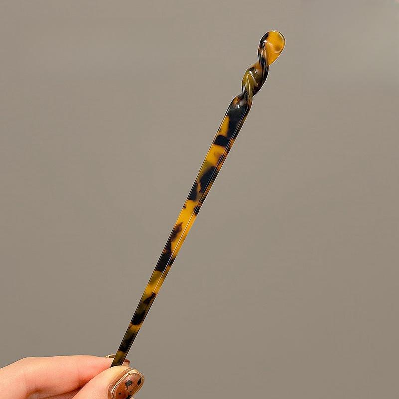 Ancient Style Acetate Hairpin: Chinese Fashion Qipao Hanfu Accessory