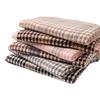 Autumn and Winter Korean Atmosphere Houndstooth Plaid Scarf Contrasting Color Thickened Long Scarf  Simple and Versatile for Couples