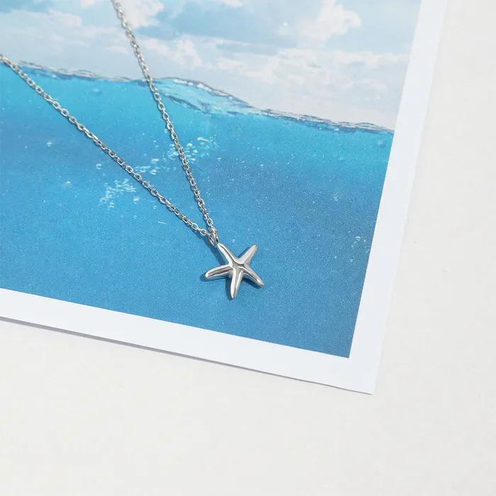 SILVER925 Sea Star Necklace PUSN0197