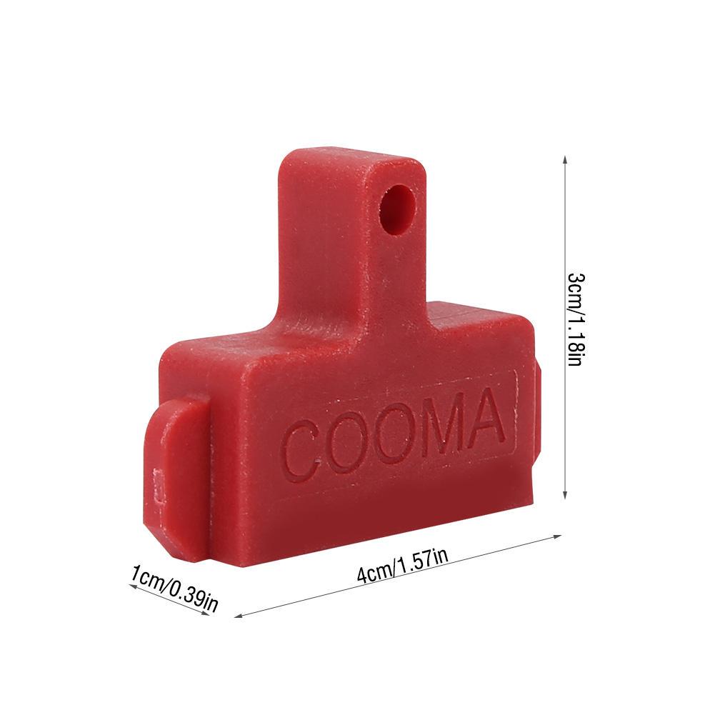 Plastic hydraulic disc brake bleed spacer block tool for hydraulic brake/_BE