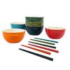ZWILLING NOW Series Rainbow Bowls & Chopsticks Set