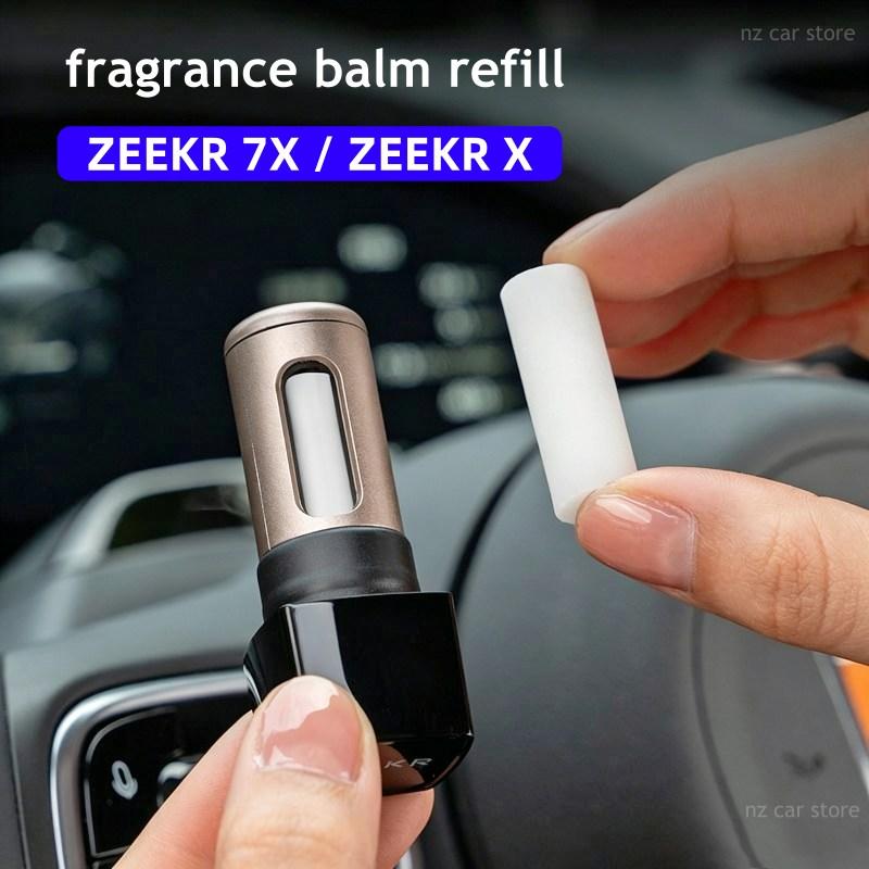 For ZEEKR 7X X 2026 2025 Aromatherapy Stick Refill Bar Fragrance Replacement Core Air Outlet Solid Balm Perfume Accessories