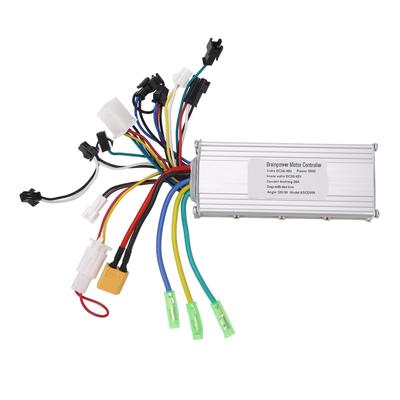 36V 48V 500W 28A Electric Bike Brushless Controller Aluminum Alloy Housing Brushless Motor Controller for Electric