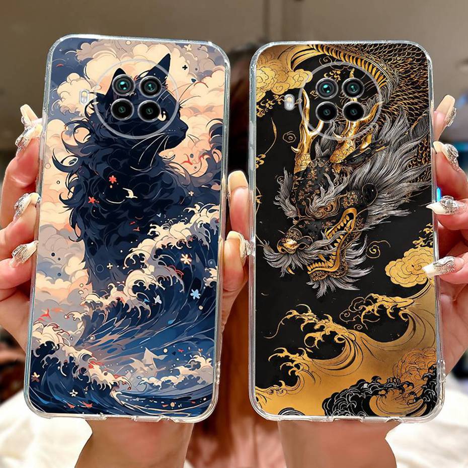 Fashion Painting Case For Xiaomi Mi 10T Lite 5G Mi10T Pro Soft Silicone TPU Phone Cases For Xiaomi Mi 10T 10TLite 5G Bumpers