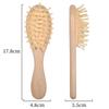 Beech Wood Soft Baby Scalp Massage and Care Brush Set
