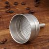 Convenient 6 Cup Moka Pot Funnel Durable Stainless Steel Replacement Funnel For Moka Pot Enhancing Coffee Flavor
