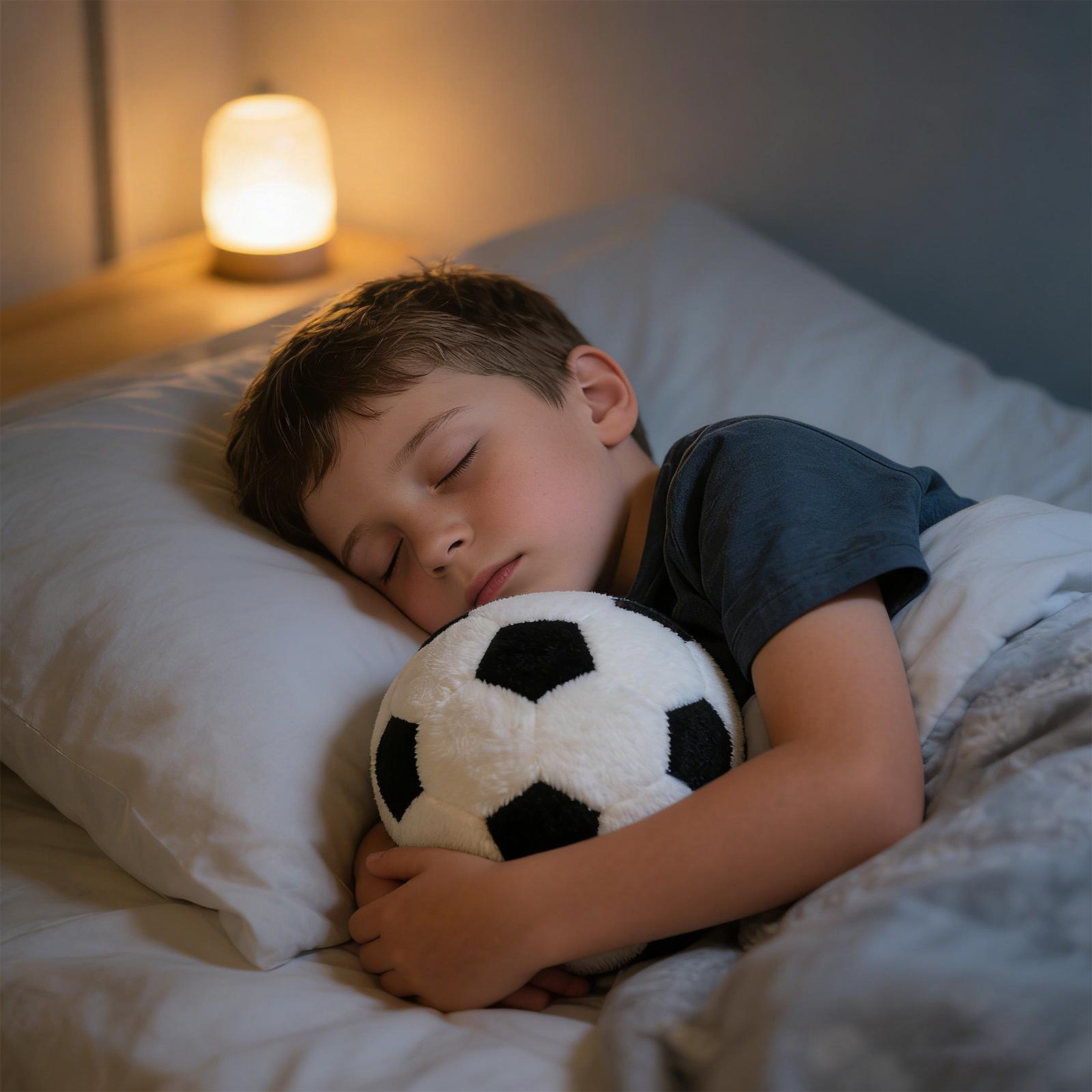 

Realistic Fabric Football-shaped Plush Toy/pillow S білий
