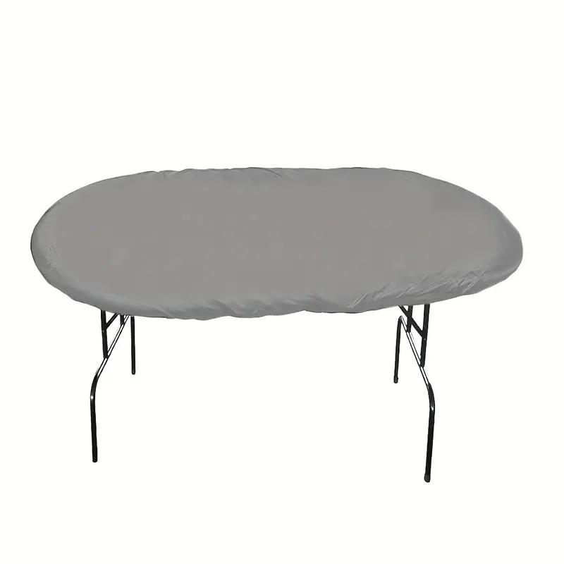 

Уличный чехол для покерного стола из ткани Оксфорд, Пылезащитный чехол для игрового стола, Защитный чехол для домашних покерных столов, Чехол для садовой мебели 244x122cm серый