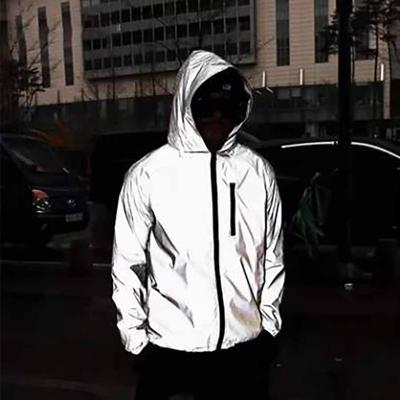 Men's Spring and Autumn Plus Solid Color Stormtrooper Coat Sports Windbreaker Hooded Coat