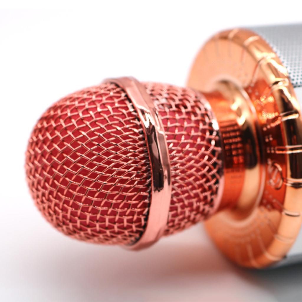 Wireless Karaoke Condenser Microphone Speaker Player KTV Wireless Karaoke Microphone Handheld Portable Karaoke Player